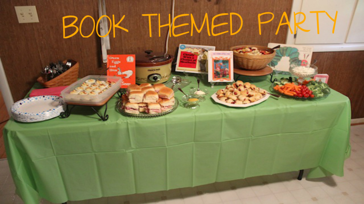 Book Themed Party {works For Me Wednesday}