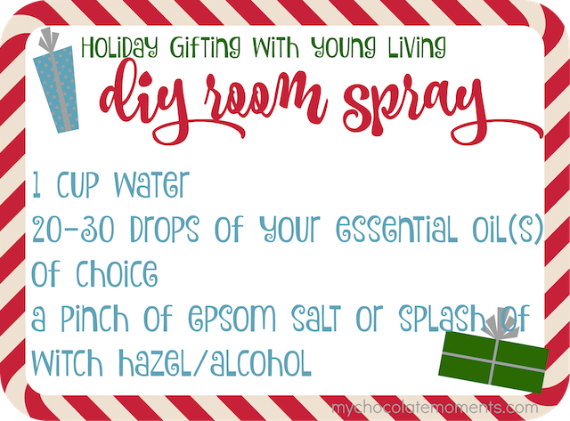 young living room spray recipe