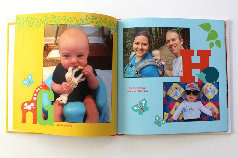 A personalized ABC book