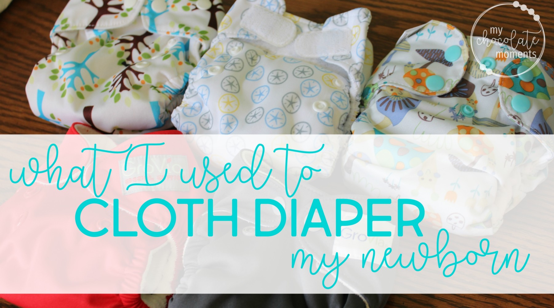 our newborn cloth diapering stash